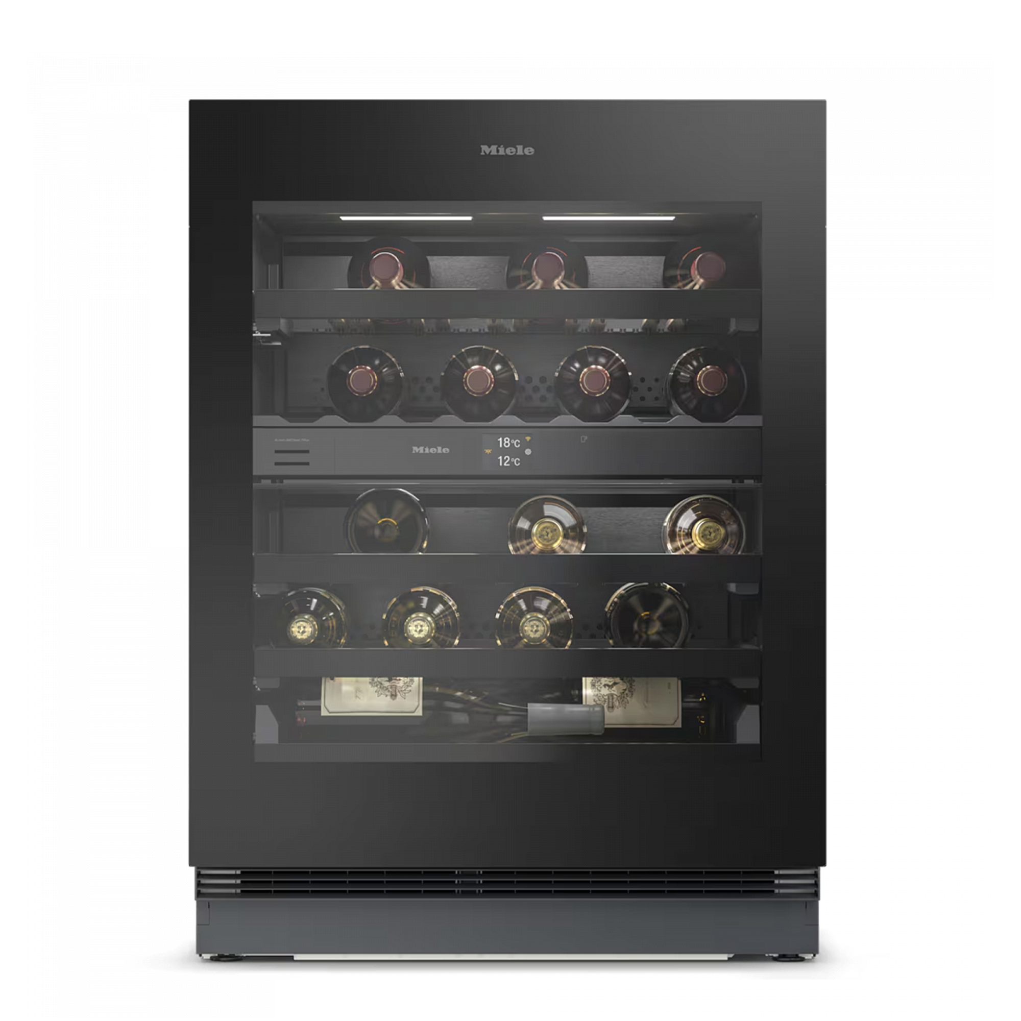 Винный холодильник Miele KWTUS 7096 E Obsidianschwarz Glas