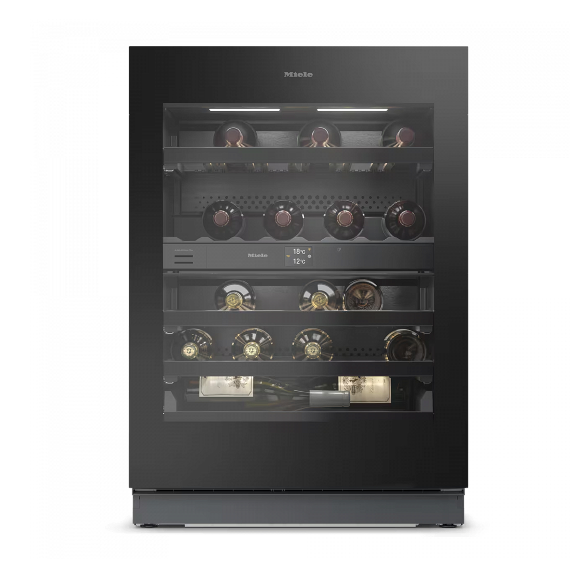 Винный холодильник Miele KWTUS 7196 E Obsidianschwarz Glas